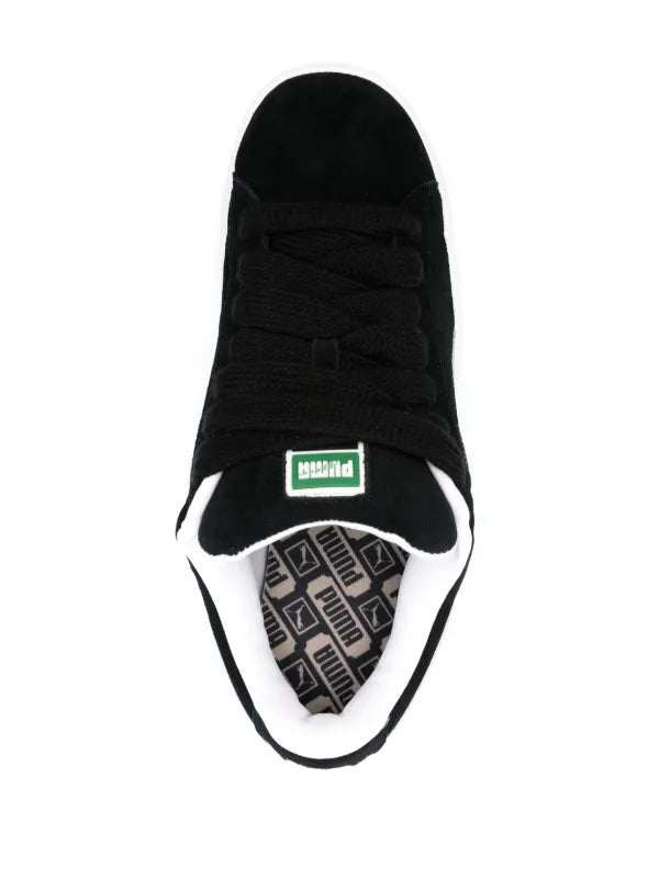 PUMA
stamped-logo suede platform sneakers