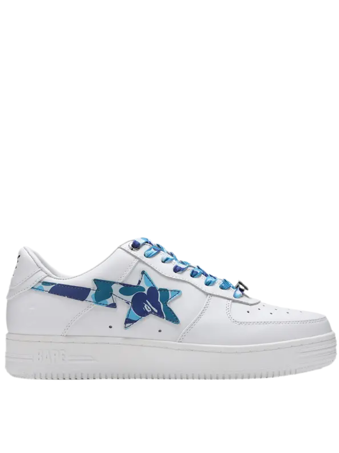 A Bathing Ape Bape Sta Low ABC Camo White Blue