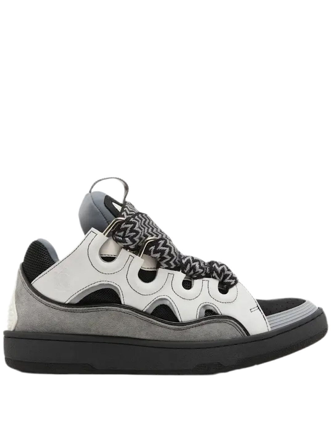 Lanvin Curb Sneakers ‘White Anthracite’