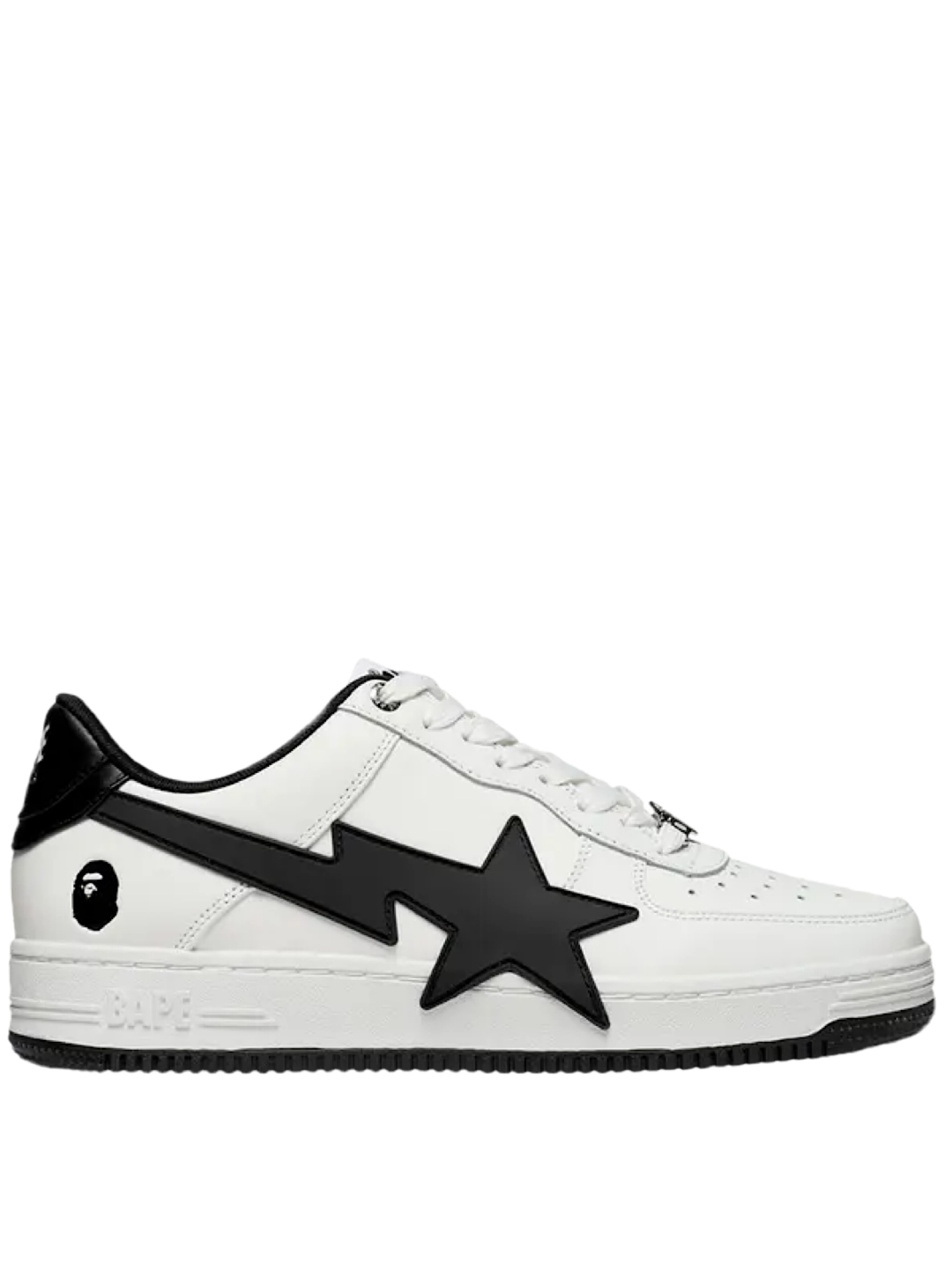 A Bathing Ape Bape Sta Black White