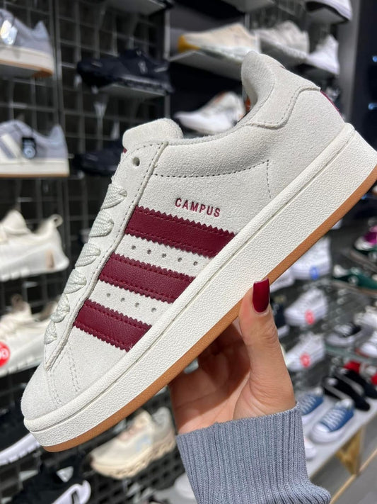 adidas
Campus 00s "Crystal White/Preloved Ruby"