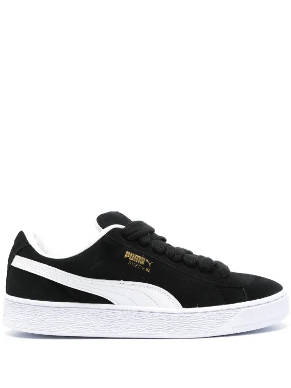 PUMA
stamped-logo suede platform sneakers