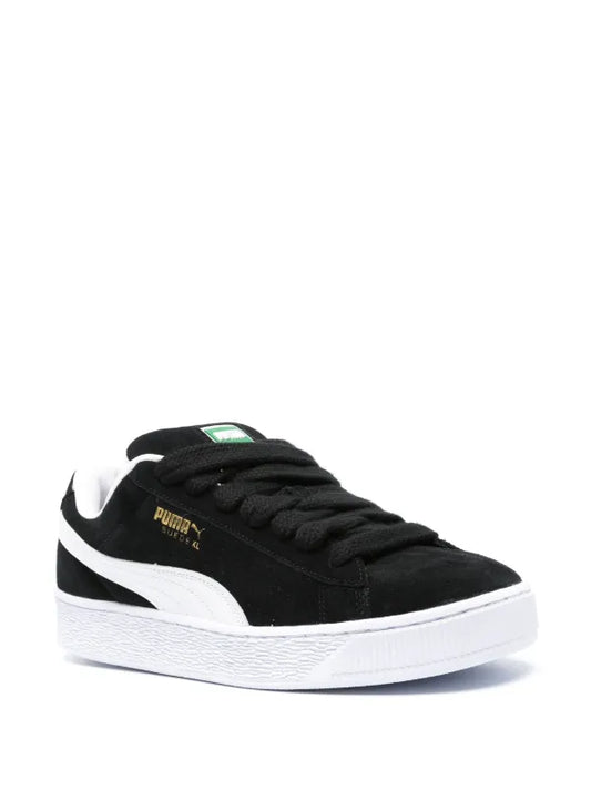 PUMA
stamped-logo suede platform sneakers
