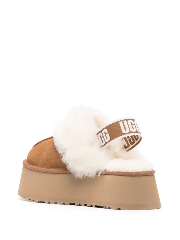 UGG
Funkette  suede slingback slippers