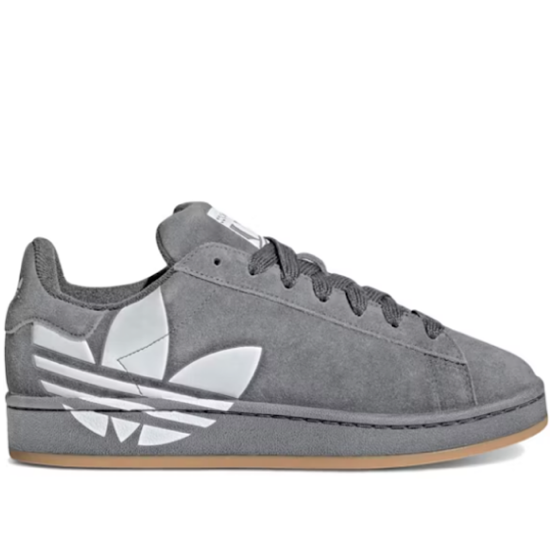 Adidas Campus 00s Grey White Gum Oversized Logo