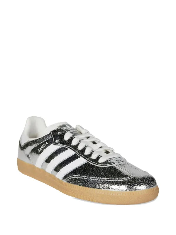 Adidas Samba Silver White