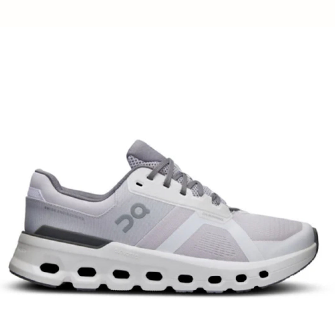 ON Cloudrunner 2 running trainers in frost white
