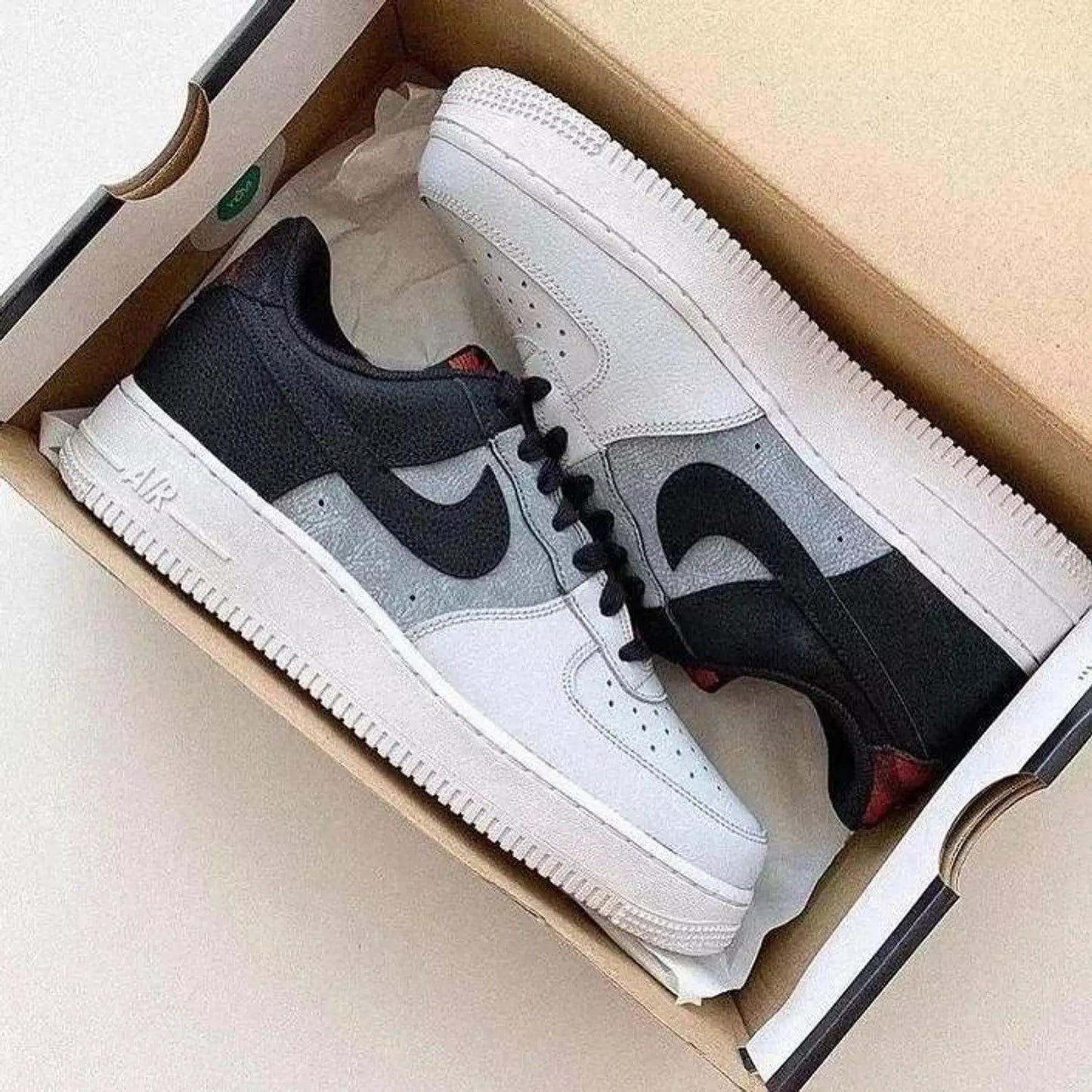 Nike Air Force 1 Low '07 Black Smoke Grey